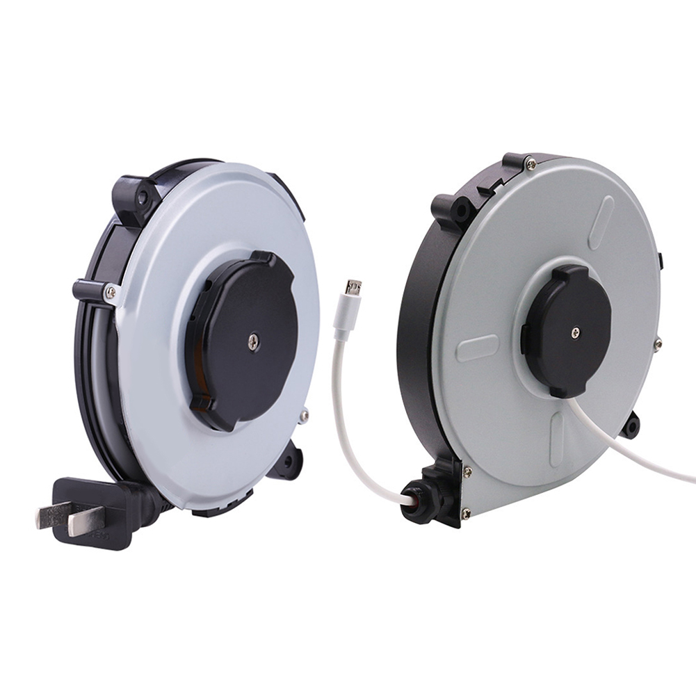 Electric Reel - Cabo de carretel de alimentação retrátil