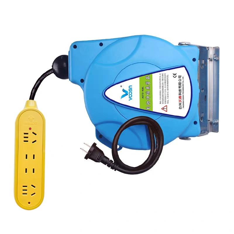 Electric Reel - Carretel de cabo de alimentação retrátil