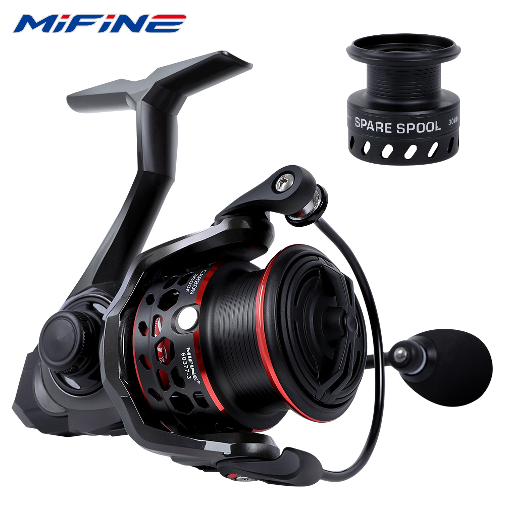 Reel Spare Spool - Mifine-bobinas ultraleves de fibra de carbono
