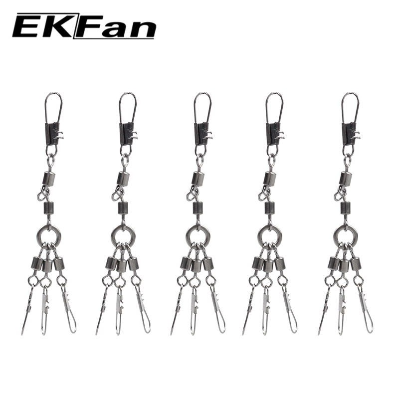 Conventional Reel - EKFan 5pcs Conector de anel em