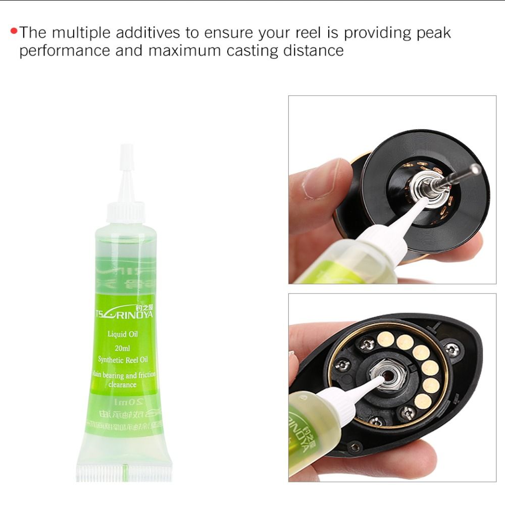 1 conjunto de graxa para carre - Reel Lubricant avaliação e preço