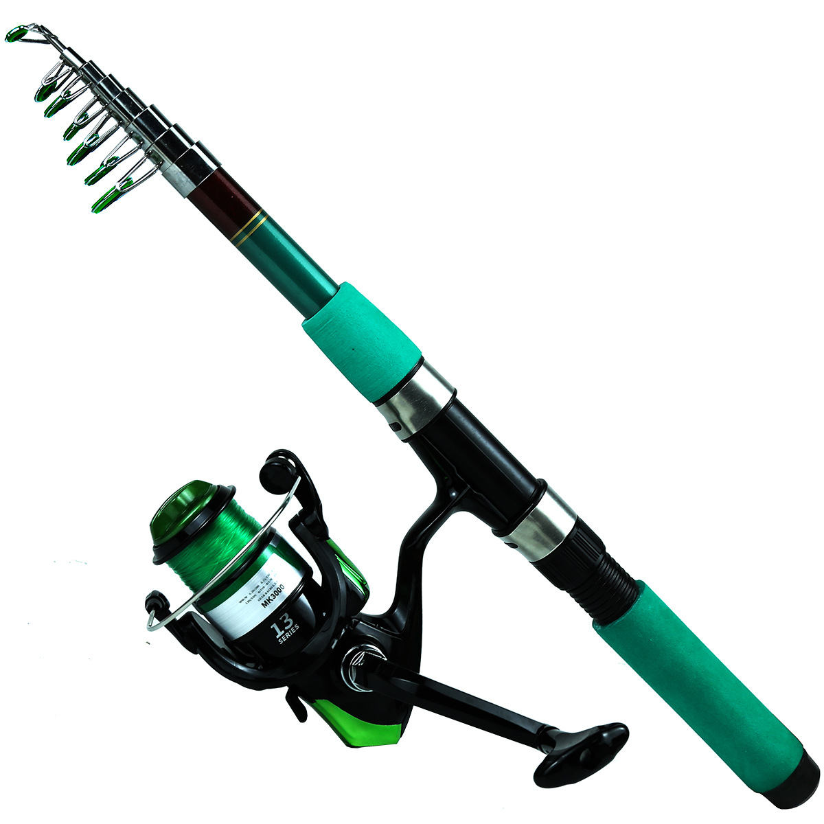 Kit de Vara de Pesca Telescópi - Spinning Reel avaliação e preço